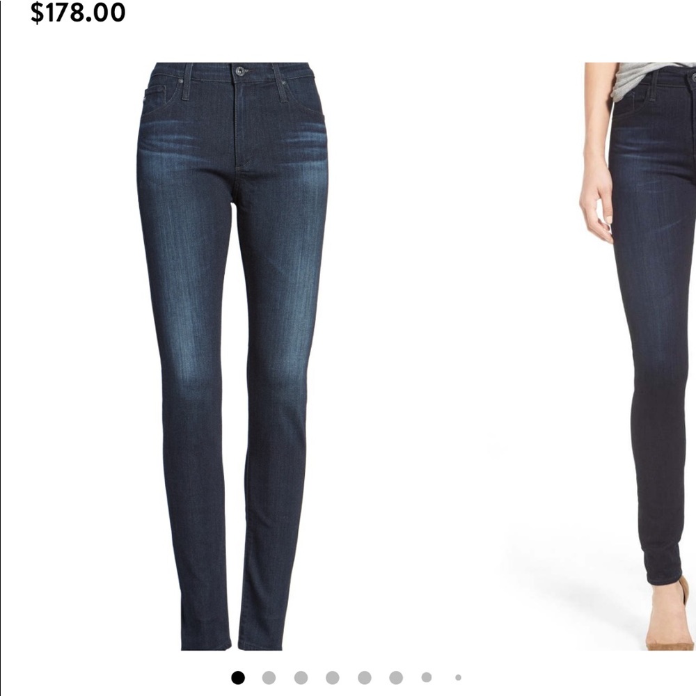 AG The Farrah High Waist Skinny Jeans. Size 27R